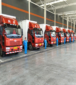 常州到绍兴物流公司车辆展示